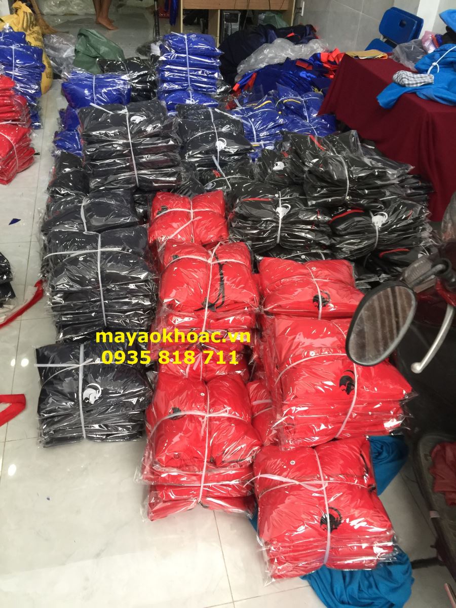 xưởng may áo khoác gió